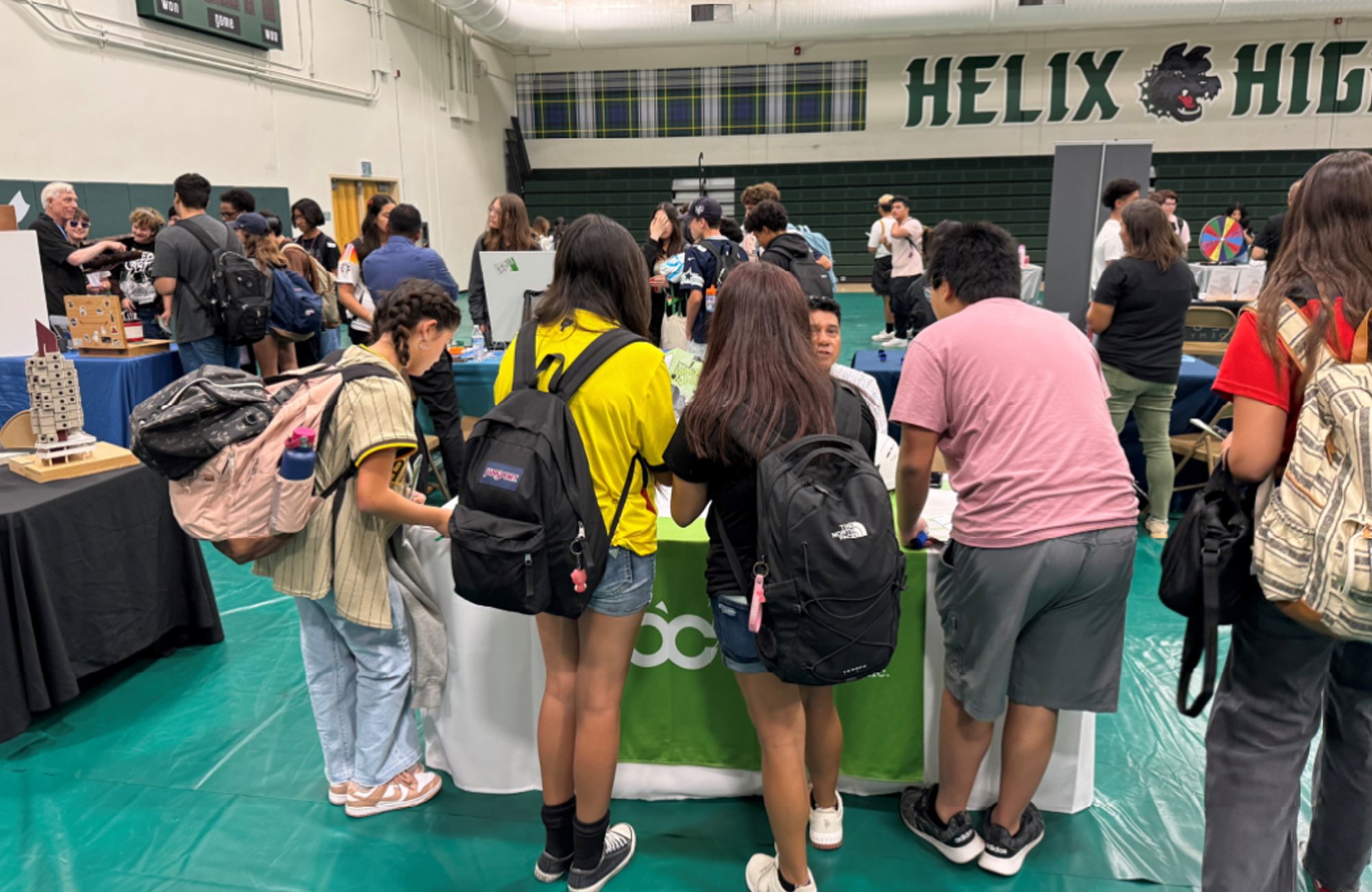 OCMI San Diego Team Members Attend Helix Charter High School Career Fair